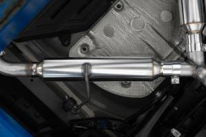 MBRP - MBRP 22-24 Kia Forte GT Armor Lite AL Steel 2.5in Axle Back Exhaust w/ SS Quad Tips - S4711AL - Image 2