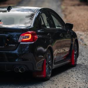 MBRP - MBRP 15-19 Subaru WRX 2.0L/STI 2.5L 3in Dual Split Rear Exit w/ 3.5in CF Tips - T304 Street Version - S48003CF - Image 3