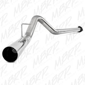 MBRP Exhaust 4" Filter Back, Single, No Muffler, T409 S6248SLM