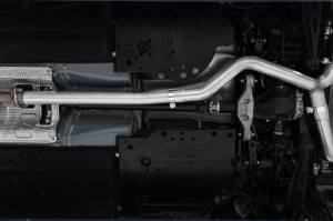 MBRP - MBRP 2022+ Subaru WRX 3in Cat-Back Dual Split Rear Quad Tips Street Profile Exhaust - S4807304 - Image 4