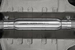 MBRP - MBRP 23-24 Honda Civic Type R 2.0L T304 SS 3in Cat-Back Exhaust Triple Center Outlet w/ Burnt Tips - S49023BE - Image 3