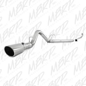 MBRP Exhaust 4" Filter Back, Single Side Exit, T409 + Down Pipe S6282409