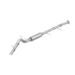 MBRP 2023 Chevy Colorado/GMC Canyon Stainless Steel 3in Cat-Back, Single High Clearance Rear Exit - S5017304
