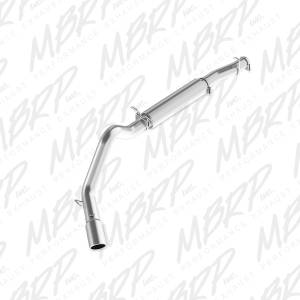 MBRP Exhaust 4" Cat Back, Single Side Exit, T409 S6285409