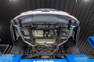 MBRP - MBRP 21-24 Chevrolet Suburban XL 5.3L 3in T304 SS 2.5in Dual Split Carbon Fiber Cat-back - S50593CF - Image 4