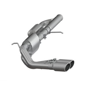 MBRP - MBRP 09+ Chevrolet Silverado 1500 4.3L 3in Pre-Axle Dual Outlet Cat Back - T409 - S5081409 - Image 2
