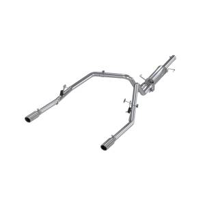 MBRP - MBRP 2003 Dodge Ram Hemi 1500 5.7L SC/CC-SB Cat Back Dual Split Rear - S5108409 - Image 2