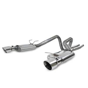MBRP Exhaust 3" Cat Back, Dual Split Rear, Street Version, 4.5" tips, T409 S7208409