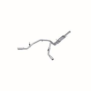 MBRP - MBRP 2004-2005 Dodge Ram Hemi 1500 5.7L SC/CC-SB Cat Back Dual Split Side - S5114AL - Image 2