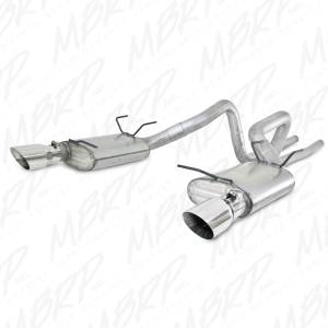 MBRP Exhaust 2 1/2" Cat Back, Dual Split Rear, AL S7244AL