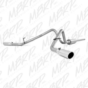 MBRP - MBRP 2004-2008 Ford F150 4.6/5.4L EC/CC-SB Cat Back Dual Split Side - S5204AL - Image 1