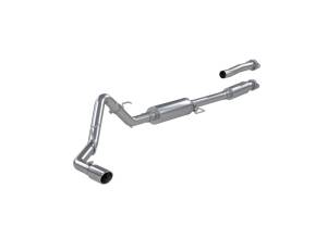 MBRP - MBRP 2021+ Ford F-150 2.7L/ 3.5L Ecoboost 5.0L Single Side 3in Aluminized Steel Catback Exhaust - S5211AL - Image 1