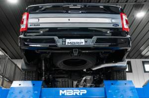 MBRP - MBRP 2021+ Ford F-150 Powerboost Hybrid 3in Single Side Exit - Aluminized Steel - S5221AL - Image 5