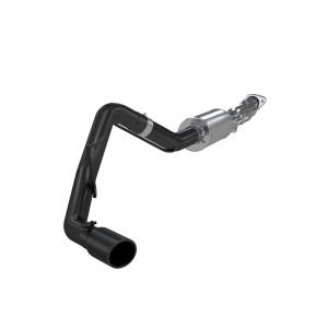 MBRP - MBRP 11-14 Ford F150 3in Cat Back Single Side Exit Black Coated Exhaust System - S5230BLK - Image 2