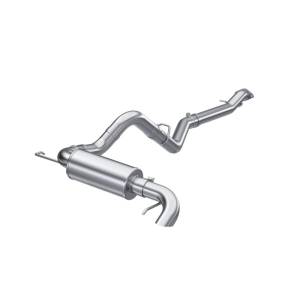 MBRP - MBRP 21-Up Ford Bronco 2.3L/2.7L EcoBoost 2/4DR T304 Stainless Steel High Clearance Cat-back Exhaust - S5237304 - Image 1