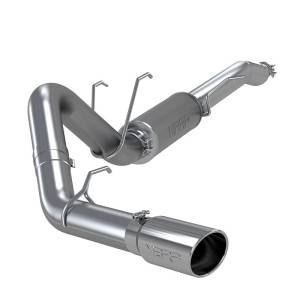 MBRP - MBRP 2017+ Ford F-250/F-350 6.2L/7.3L Super/Crew Cab Single Side 4in T304 Catback Exhaust - S5247304 - Image 2