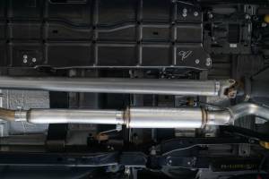 MBRP - MBRP 2017+ Ford F-250/F-350 6.2L/7.3L Super/Crew Cab Single Side 4in T304 Catback Exhaust - S5247304 - Image 3