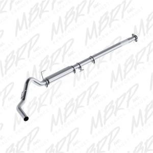 MBRP - MBRP 2011-2014 Ford F-150 3.5L V6 EcoBoost 4in Cat Back Single Side AL P Series Exhaust - S5248P - Image 1