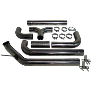 MBRP Exhaust 4" Turbo Back Dual SMOKERS, T409 S8101409