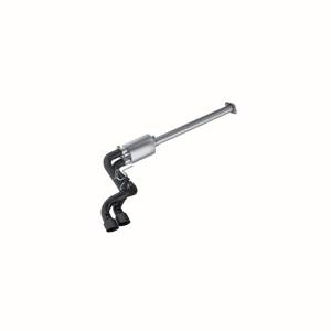 MBRP - MBRP 09-14 Ford F150 Pre-Axle 4.5in OD Tips Dual Outlet 3in Black Coated Cat Back Exhaust - S5261BLK - Image 2