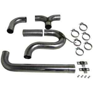 MBRP Exhaust 4" Filter Back, Dual SMOKERS, T409 S8104409