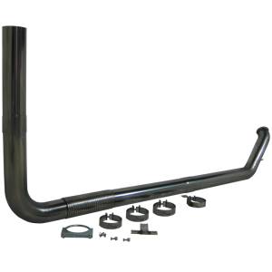 MBRP Exhaust 4" Turbo Back, Single SMOKERS, T409 S8114409