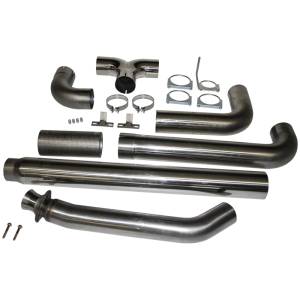MBRP Exhaust 5" Turbo Back, Dual SMOKERS, T409 S8116409