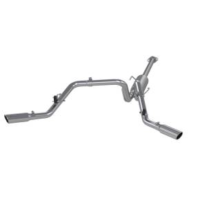 MBRP - MBRP 05-13 Toyota Tacoma 4.0L EC/CC Dual Split Side T409 Cat Back Exhaust - S5328409 - Image 2
