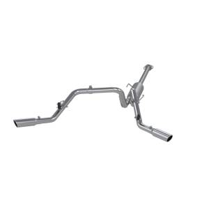 MBRP - MBRP 05-13 Toyota Tacoma 4.0L EC/CC AL Dual Split Side Cat Back Exhaust - S5328AL - Image 2