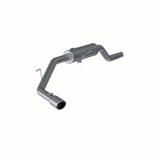 MBRP - MBRP 00-06 Toyota Tundra All 4.7L Models Resonator Back Single Side Exit Aluminized Exhaust System - S5330AL - Image 2