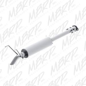 MBRP 01-05 Toyota Tacoma 2.4/2.7/3.4L 2.5in Cat Back Turn Down Style T409 Exhaust System - S5332409