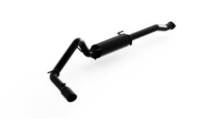 MBRP - MBRP 2016 Toyota Tacoma 3.5L Cat Back Single Side Exit Black Exhaust System - S5338BLK - Image 1