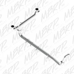 MBRP Exhaust 5" Turbo Back, Dual SMOKERS, AL S8212AL