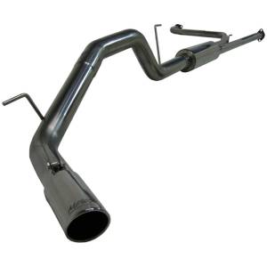MBRP - MBRP 2007-2009 Nissan Titan 5.6L EC/CC Cat Back Single Side - S5404409 - Image 1