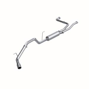 MBRP - MBRP 2007-2009 Nissan Titan 5.6L EC/CC Cat Back Single Side - S5404AL - Image 2