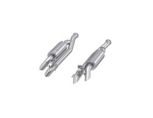 MBRP - MBRP 19-23 Mercedes-Benz G63 4.0TT V8 T304 SS 2.5in Pre-Axle Cat-Back Exhaust Dual Split Quad Side - S5601304 - Image 2