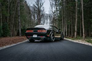 MBRP - MBRP 17-Up Dodge Challenger 5.7L/6.2L/6.4L Carbon Fiber Quad Tip T304 Catback Exhaust - S71133CF - Image 3
