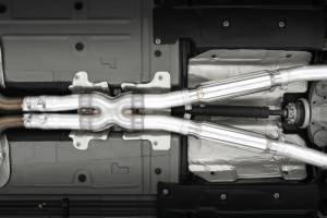 MBRP - MBRP 17-Up Dodge Challenger 5.7L/6.2L/6.4L Carbon Fiber Quad Tip T304 Catback Exhaust - S71133CF - Image 4