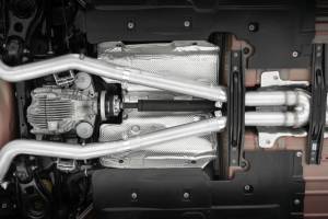 MBRP - MBRP 17-21 Charger 5.7L/6.2L/6.4L 3in Race Profile Cat-Back w/Dual Carbon Fiber Tips T304 SS Exhaust - S71183CF - Image 3
