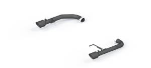 MBRP - MBRP 2015-2017 Ford Mustang GT 5.0 2-1/2in Axle Back Kit - Black Coated 4in OD Tips Included - S7276BLK - Image 1