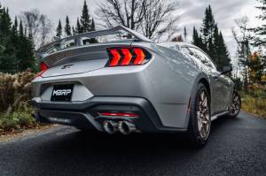 MBRP - MBRP 2024+ Ford Mustang GT Armor Lite 3in Steet Profile Catback Exhaust  - Stainless Steel Tips - S7280AL - Image 2
