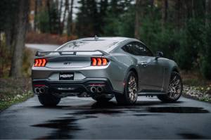 MBRP - MBRP 2024+ Ford Mustang 5.0L Blk Alum. SS 3in Cat-Back Exhaust w/ Quad Blk Tips (Valve Delete) - S7282BLK - Image 4