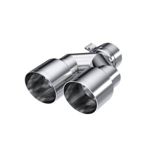 MBRP - MBRP Universal T304 SS Dual Tip 3.5in OD/2.5in Inlet - T5170 - Image 1