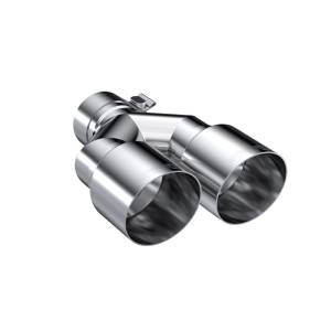MBRP - MBRP Universal T304 SS Dual Tip 3.5in OD/2.5in Inlet - T5171 - Image 1