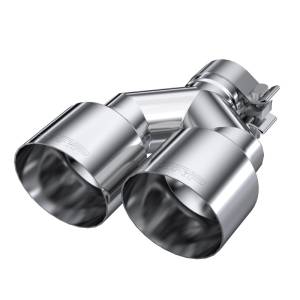 MBRP - MBRP Universal T304 SS Dual Tip 4in OD/2.5in Inlet - T5177 - Image 1