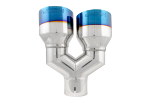 MBRP - MBRP Burnt End Tip 2.5 ID Dual 4 OD Out 9.5 length Single wall 304 Stainless Steel Driver Side - T5178BE - Image 4