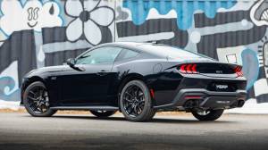 MBRP - MBRP 15-24 Ford Mustang T304 SS 4in OD / 6.5in Length Quad Tip Cover Kit - Black Tip - T5198BLK - Image 3