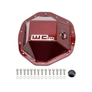 Wehrli 20-24 GM Duramax - 19-23 Ram HD Rear Differential Cover - Red - WCF100114-RED