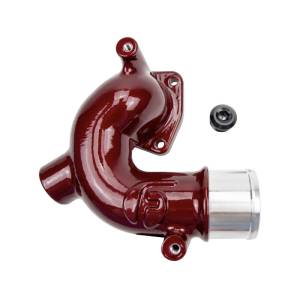 Wehrli WCFab X Fleece 98-18 Cummins Thermostat Housing - WCFab Red - WCF100157-RED