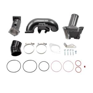 Wehrli - Wehrli 2007.5-10 Chevrolet Duramax LMM 3in. Y-Bridge Kit - Cat Yellow - WCF100164-CAT - Image 1